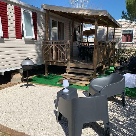 Mobilhome Vias Plage Dans Camping Zewnętrze zdjęcie