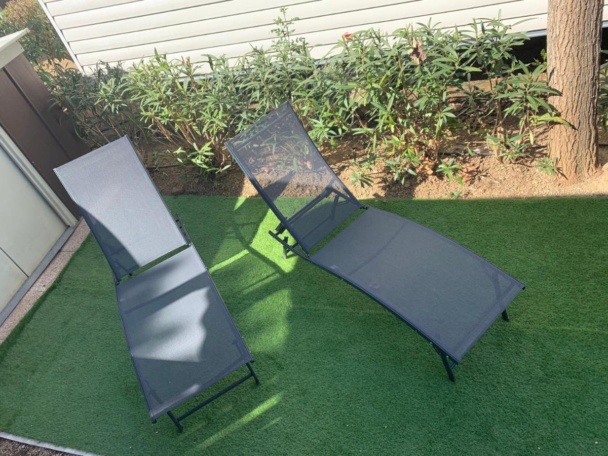 Mobilhome Vias Plage Dans Camping Zewnętrze zdjęcie