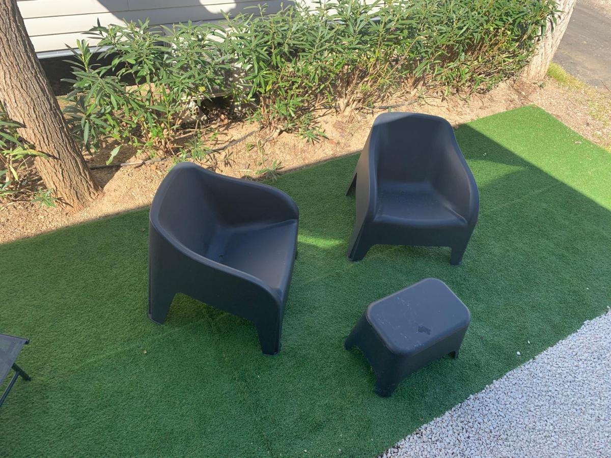 Mobilhome Vias Plage Dans Camping Zewnętrze zdjęcie
