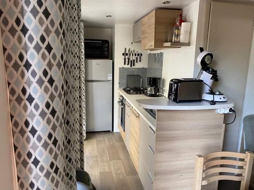 Mobilhome Vias Plage Dans Camping Zewnętrze zdjęcie