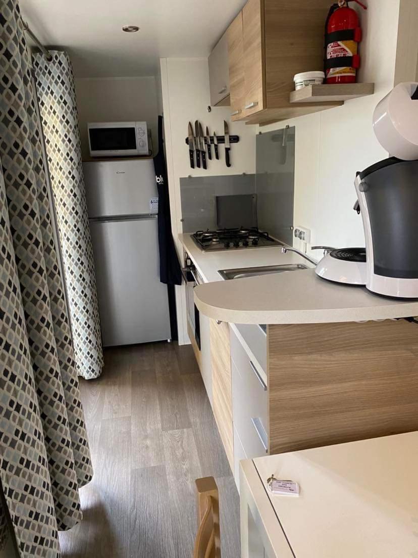 Mobilhome Vias Plage Dans Camping Zewnętrze zdjęcie