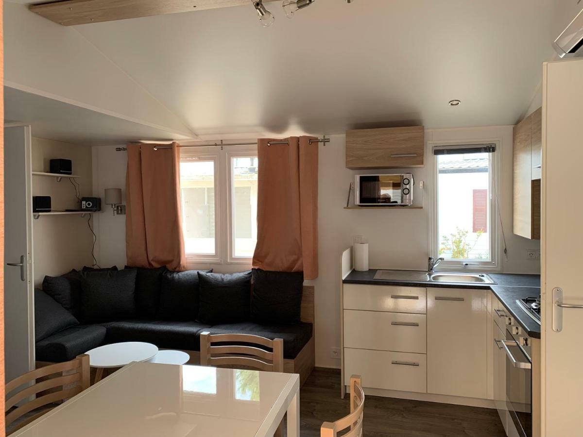Mobilhome Vias Plage Dans Camping Zewnętrze zdjęcie